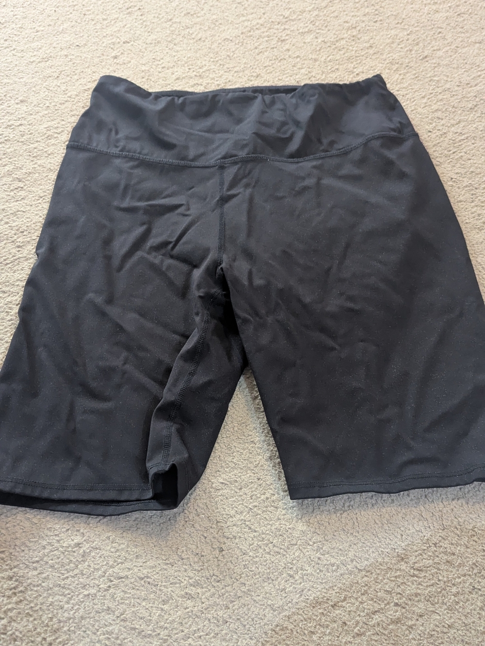Zenana Outfitters Black High-Rise Bike Shorts